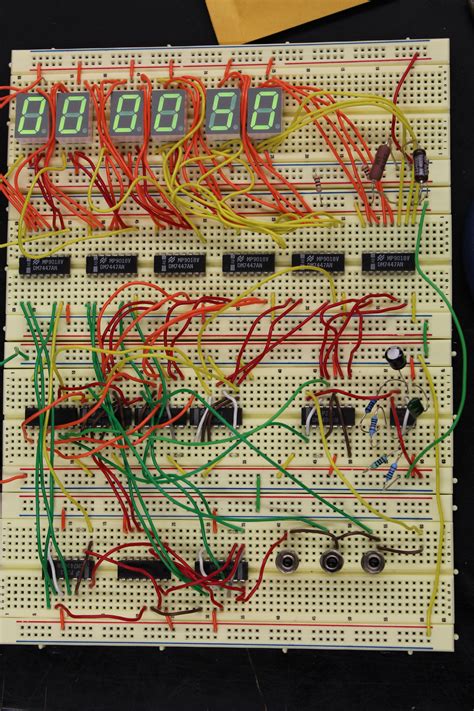 Toradh íomhá ar 555 Timer Decade Counter