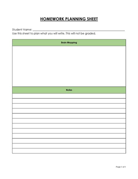 Image result for Editable Homework Template
