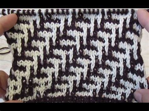 Toradh íomhá ar 2 Color Slip Stitch Knit Patterns