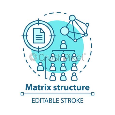 Image result for Matrix Organization Structure Icon