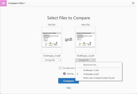PDF Graph Compare に対する画像結果