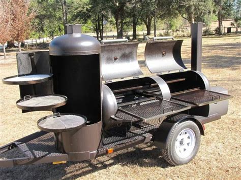 Image result for How to Build Barbecue Smoker Trailer