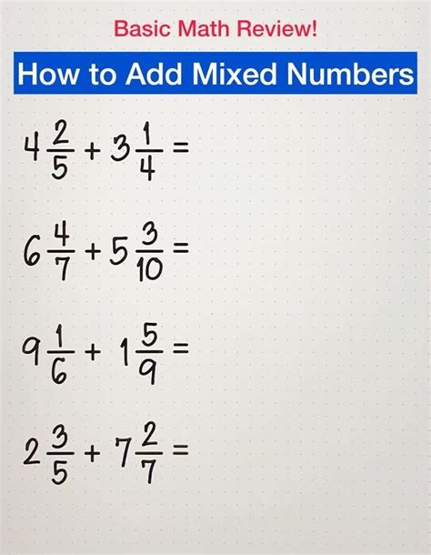 Image result for Add Mixed Numbers the Process