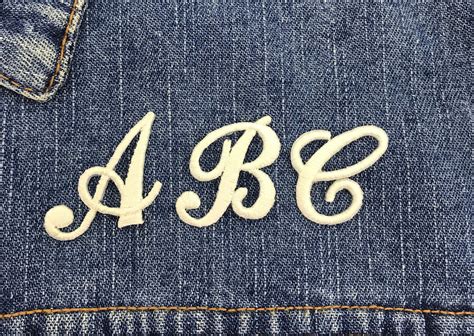 Image result for Cursive Iron On Letters