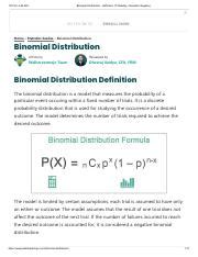 Image result for Binomial Probability Formula Definition