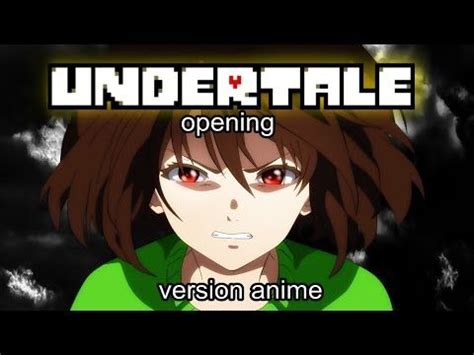 Image result for Undertale Intro Anime