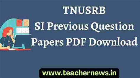 Tnusrb Previous Question Papers with Answers に対する画像結果