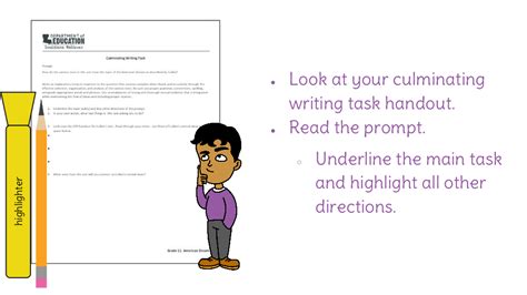 Completing a Writing Task ਲਈ ਪ੍ਰਤੀਬਿੰਬ ਨਤੀਜਾ