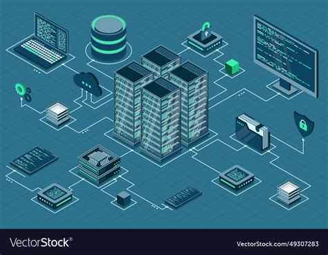 Image result for Isometric Vector IT Computer