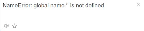 Image result for Python NameError Glob