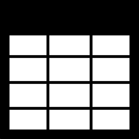 Image result for Output Table Icon