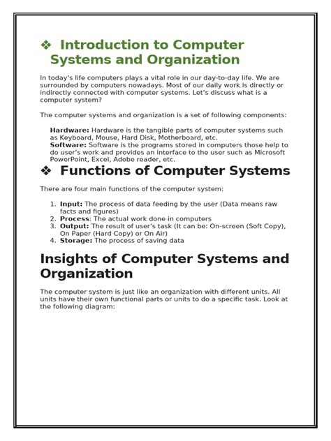 Image result for Introduction to Computer Organization