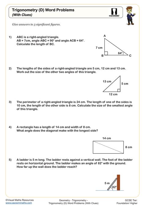 Image result for Basic Trig Word Problems