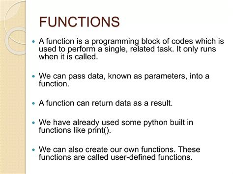 Image result for Application of Functions in Python