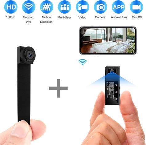 Toradh íomhá ar Single Button 1080P Mini Spy Camera Cop Cam