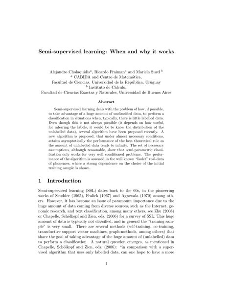 Image result for Semi Supervised Learning PDF