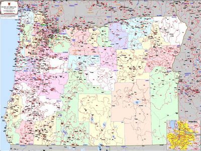 Image result for Oregon Zip Code Map