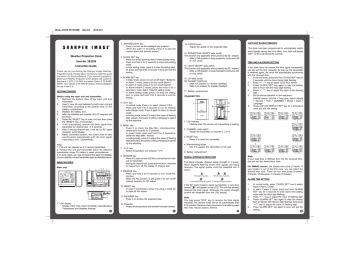 Toradh íomhá ar Sharper Image Weather Clock Projection