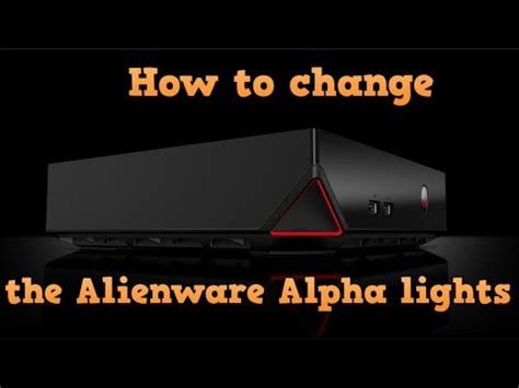How to Change Light Settings for Alienware に対する画像結果