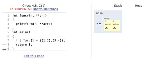 2D Array Function માટે ઇમેજ પરિણામ