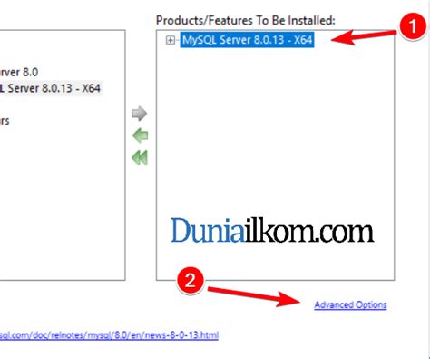 Toradh íomhá ar MySQL Advanced