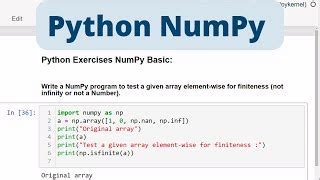 Afbeeldingsresultaten voor Questions On Numpy Python for Beginners
