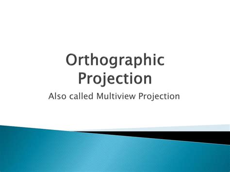 Image result for Orthographic Projection PowerPoint Presentation
