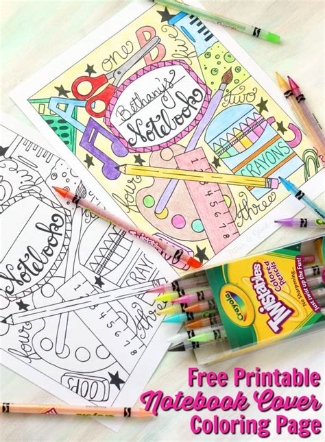 Image result for Notebook Paper Coloring Page