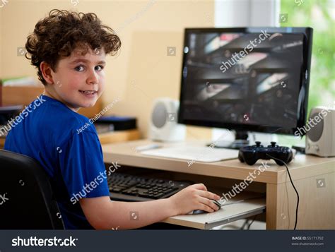 Image result for Boy Using Computer