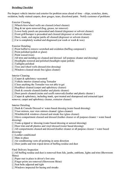 Image result for Editable Auto Detailing Templates