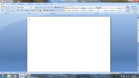Image result for Open MS Word 2007
