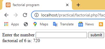 Image result for PHP Factorial Program