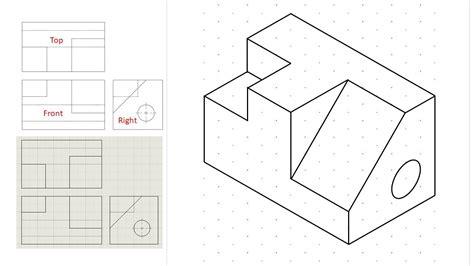 Image result for Isometric Drawing Procedure