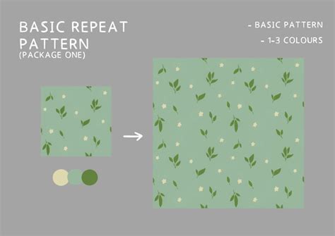 Toradh íomhá ar Simple Repeat Pattern Design