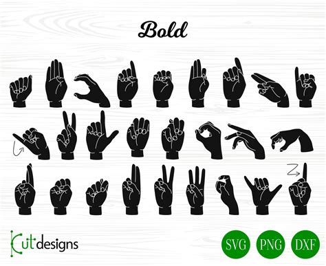 Image result for Sign Language SVG
