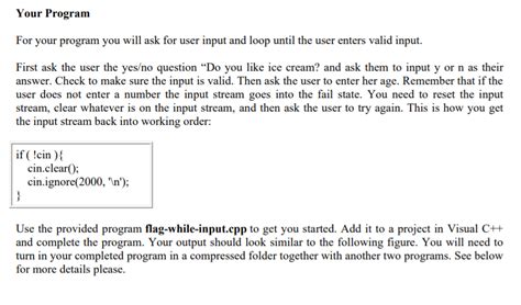 Flag Controlled Loop Example に対する画像結果