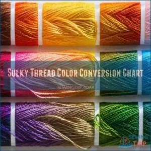 Image result for Sulky Thread Color Conversion Chart