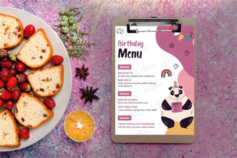 Menu Design Ideas & Examples