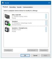 Image result for Windows Default Sound Control Panel Icon