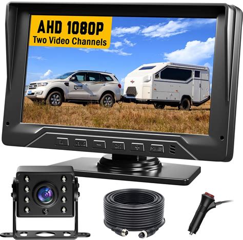 Toradh íomhá ar Wireless Backup Camera Monitor Only