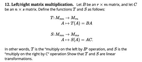 Image result for Left Multiplication Matrix