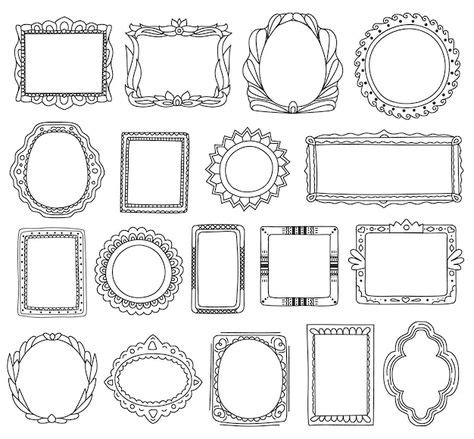 Image result for Easy to Draw Frame Drawings