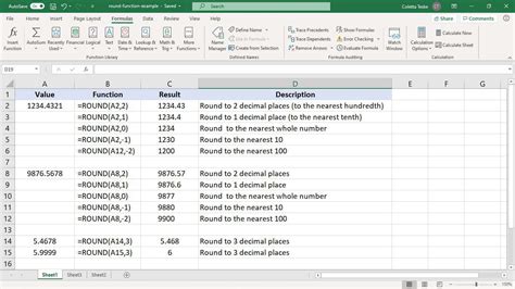 Image result for Round Function in Excel