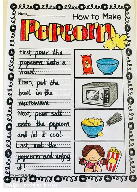 Image result for Procedural Writing Examples Instruction