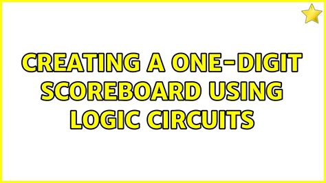 Image result for Programmable Logic Scoreboard