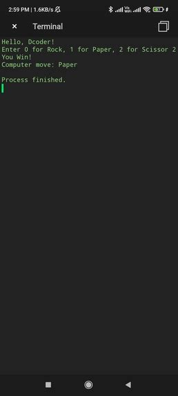 Image result for Rock Paper Scissors You Windows Java