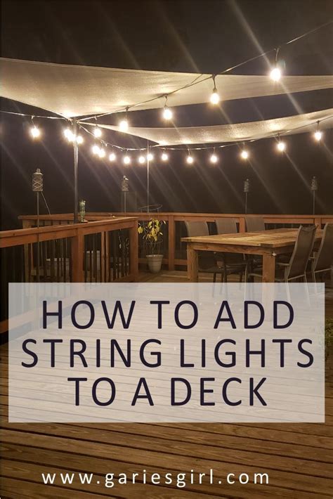 Image result for How to Install Deck Lighting