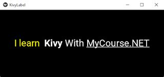 Image result for Kivy Label