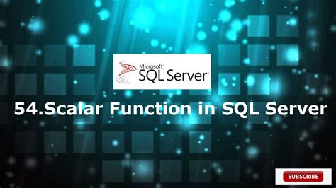 Image result for Scalar Function in SQL