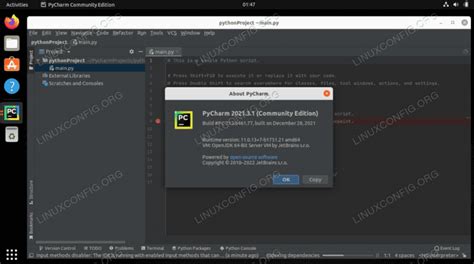 Image result for PyCharm Ubuntu